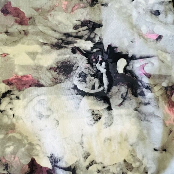 LULULEMON ATHLETICA White Deep Navy Blue If You Are Lucky Crop Leggings - US 12 - Picture 4 of 9